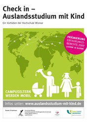 Plakat Check in - Auslandsstudium mit Kind