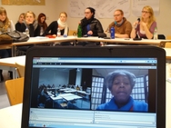 Prof. Dr. Denis Ellis von der Kean University in Newark (NJ) dozierte in einem Webinar f&uuml;r HAWK