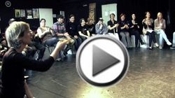 Erste Probe f&uuml;r das Piratentheater auf der Probenb&uuml;hne des Theaters f&uuml;r Niedersachsen